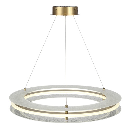 SL6245.203.01 Светильник подвесной ST-Luce золотистый/Прозрачный LED 1*40W 4000K ФЭГИ