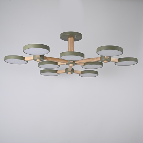 Потолочная люстра TURNA Хаки 141111-26