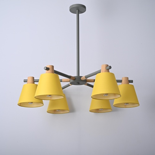Люстра на штанге NATURA A YELLOW 6 177989-26