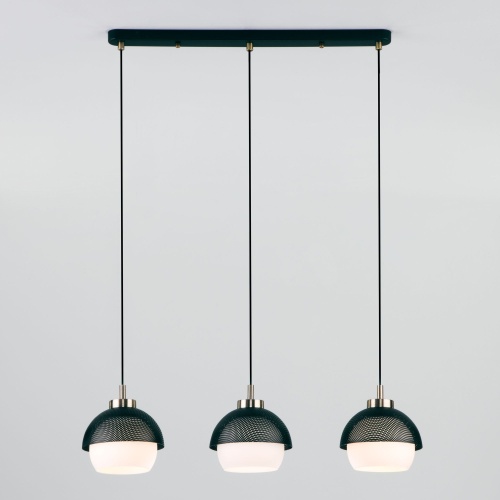 Подвесной светильник Eurosvet 50106/3 античная бронза/черный