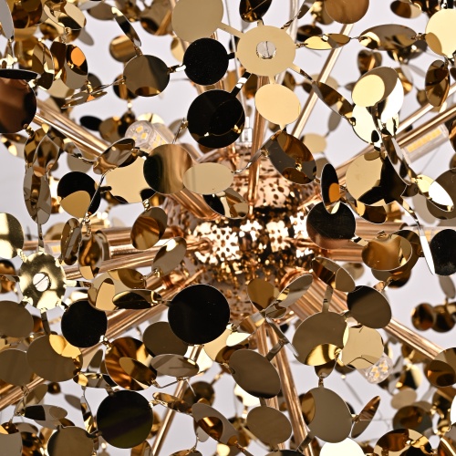 Люстра Tezani Argent Suspension Pendant Lamp 85 Gold D50 от Imperiumloft 186184-22