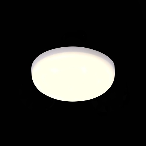 ST700.538.08 Св-к встр. Белый LED 1*8W 3000K 690Lm Ra80 180° IP44 D90xH20 85-265V Встраиваемые светильники