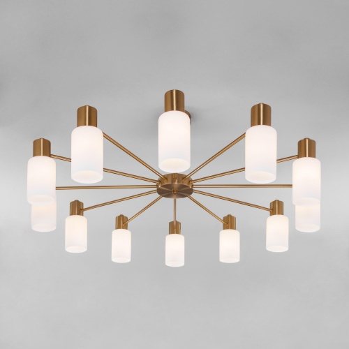 Потолочный светильник Eurosvet 70160/12 латунь Smart