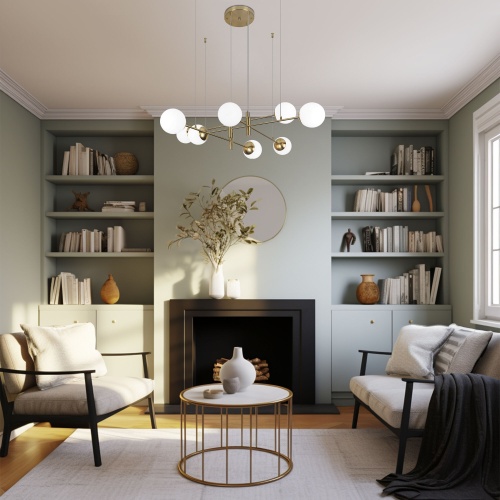 Подвесной светильник Eurosvet 70146/8 латунь Smart