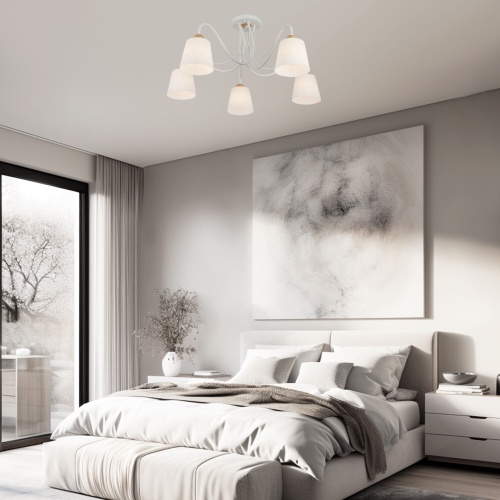 Потолочный светильник Eurosvet 70062/5 белый