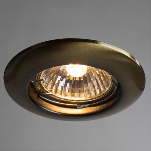Точечный встраиваемый светильник Arte lamp A1203PL-1AB СВЕТИЛЬНИК ПОТОЛОЧНЫЙ