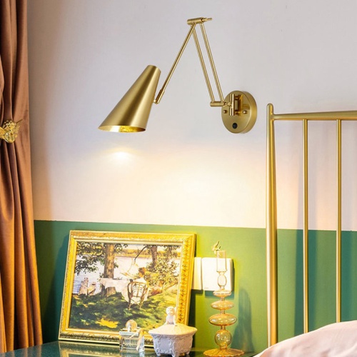 Настенный светильник FREDLY A Brass 219735-23