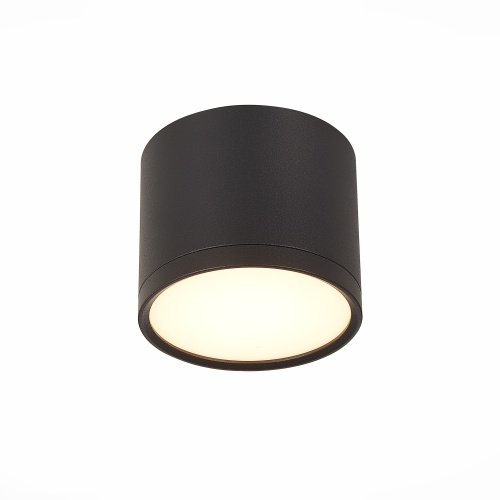 ST113.432.09 Светильник потолочный Черный LED 1*9W 3000K 702Lm Ra&gt;90 120° IP20 D88xH75 170-240V Накладные светильники