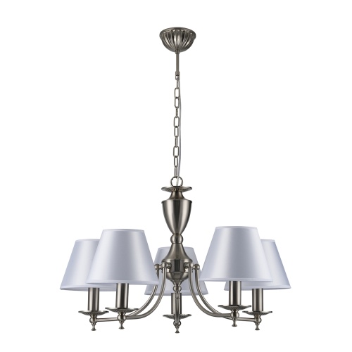 Подвесной светильник Escada 1144/5PL E14*40W Satin nickel