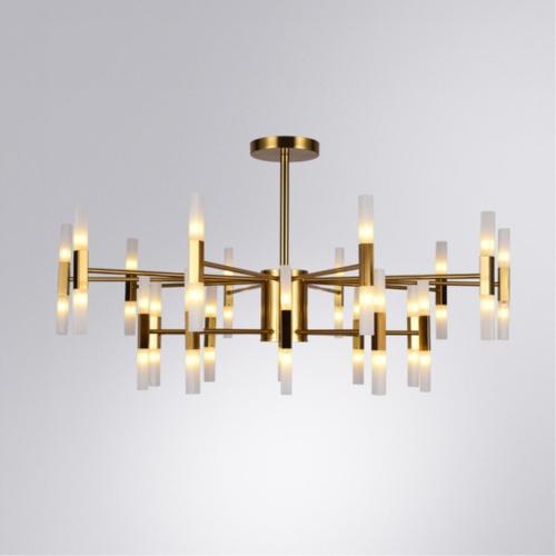 Люстра на штанге Arte lamp A7410PL-40PB СВЕТИЛЬНИК ПОТОЛОЧНЫЙ