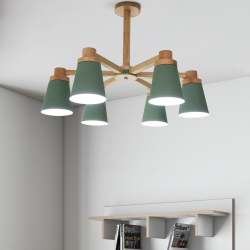 Потолочная люстра PROP 8 Green 191992-23