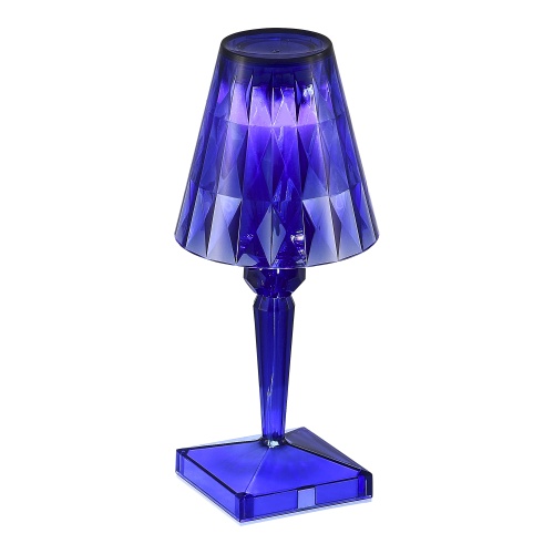 SL1010.714.01 Прикроватная лампа ST-Luce Синий/Синий LED 1*2W 3000K - 6000K SPARKLE