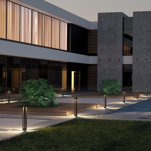 Уличный столб Favourite 4747-1F, уличный светильник, L105xW30xH800, LEDx5W, 505LM, 3000K, IP54, included