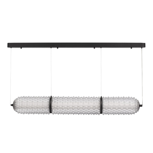 SL6144.413.01 Светильник подвесной ST-Luce черный/прозрачный LED 1*37W 4000K SAGUARO