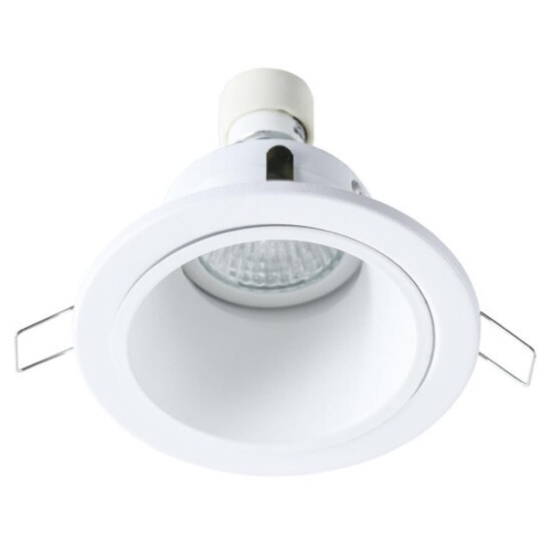 Точечный встраиваемый светильник Arte lamp A6663PL-1WH Светильник потолочный встраиваемый TAURUS для MR16 Ø110x50мм белый IP20 монтаж Ø90мм