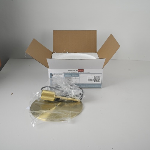 Подвесной светильник RH Utilitaire Disk Shade Pendant Brass 123643-22