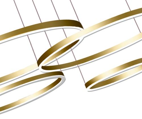 Люстра Kink Light димм.Тор мат.золото 168W 08204,33P(3000K)