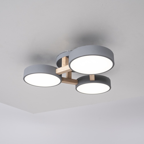 Потолочная люстра JOIST 3 Gray 178321-26