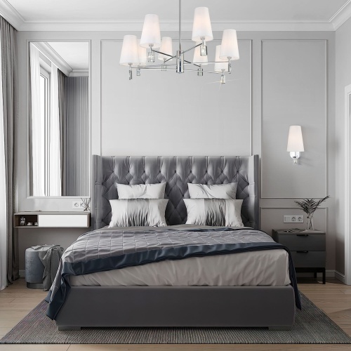 Потолочный светильник Eurosvet 60137/8 хром