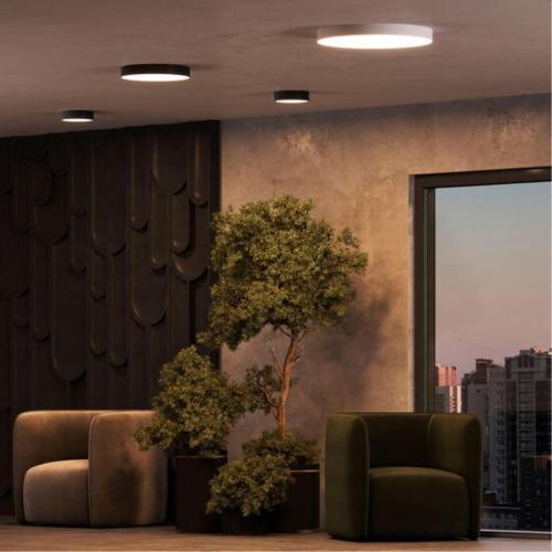 Потолочный светильник Arte lamp A7320PL-1BK СВЕТИЛЬНИК ПОТОЛОЧНЫЙ FADO 220В 220мм 20Вт 2200Лм 3000К 90+ 110°