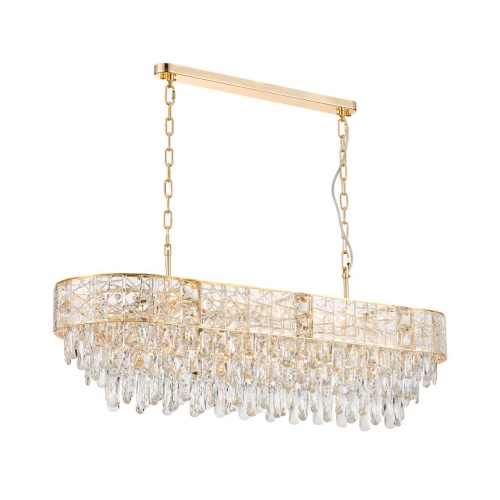 Подвесная люстра Favourite 4720-10P, подвесная люстра, L1000xW300xH700/1100, 10xE14x40W, excluded