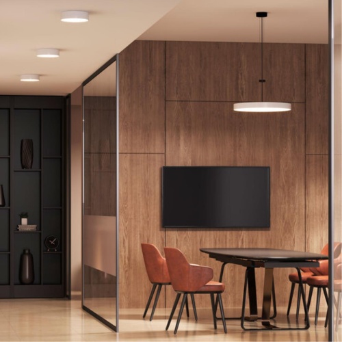 Потолочный светильник Arte lamp A7399PL-1WH СВЕТИЛЬНИК ПОТОЛОЧНЫЙ FADO 220В 600мм 100Вт 10400Лм 3000К 90+ 110°