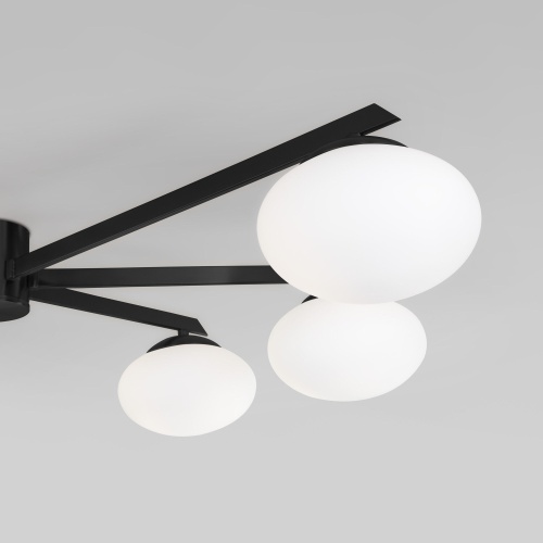 Потолочный светильник Eurosvet 70220/6 черный Smart