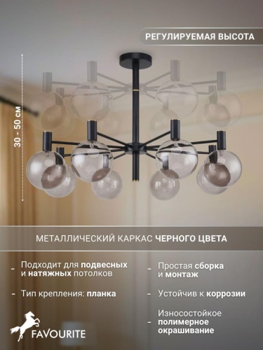 Потолочная люстра 2766-8P