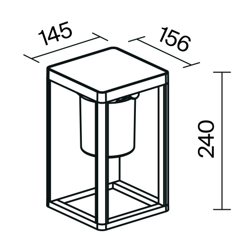 Светильник на солнечной батарее Outdoor OSL457WL-L2GF3K