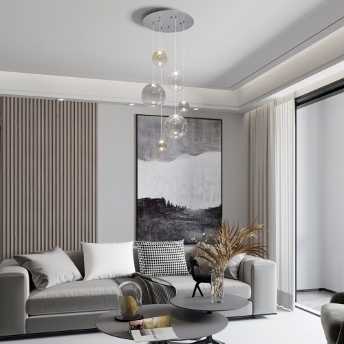 Подвесной светильник Eurosvet 50230 LED хром