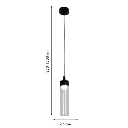 Подвес Favourite 4702-1P, подвес, D65xH320/1500, LEDx5W, 325LM, 3000K, IP54, included