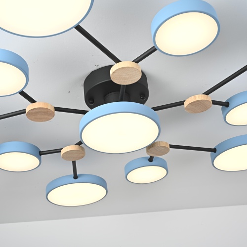 Потолочная люстра GAMMA D102 Blue 223776-23