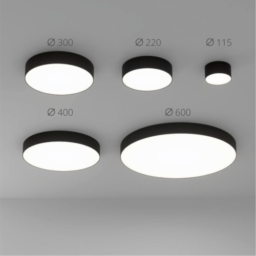 Потолочный светильник Arte lamp A6699PL-1BK СВЕТИЛЬНИК ПОТОЛОЧНЫЙ FADO 220В 600мм 100Вт 11000Лм 4000К 90+ 110°