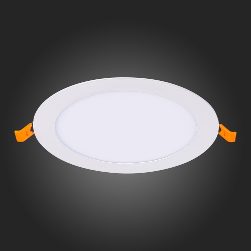 ST209.538.12 Св-к встр. Белый LED 1*12W 3000K 816Lm Ra80 110° IP20 D170xH8 90-265V Встраиваемые светильники