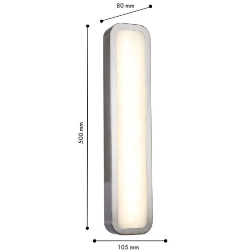 Бра Favourite 4726-1W, настенный светильник, D80xW105xH500, LEDx24W, 1920LM, 3000K, IP44, included