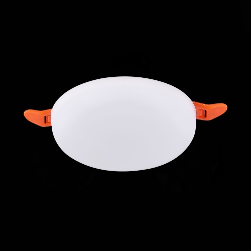 ST700.538.08 Св-к встр. Белый LED 1*8W 3000K 690Lm Ra80 180° IP44 D90xH20 85-265V Встраиваемые светильники