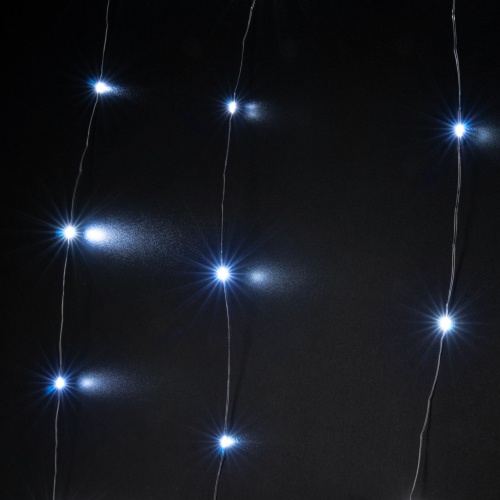 Гирлянда бытовая электрическая занавес Eurosvet 200-004 белый