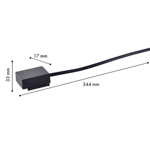 Коннектор unica Favourite 1011-CB-033, коннектор, L344xW33xH17, 42V, IP20