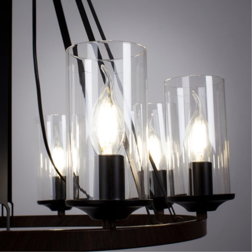 Подвесная люстра Arte lamp A7014SP-8BK СВЕТИЛЬНИК ПОДВЕСНОЙ