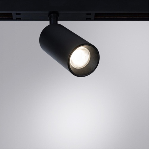 Магнитный трековый светильник Arte lamp A7260PL-1BK СВЕТИЛЬНИК ПОТОЛОЧНЫЙ OPTIMA 48В 8Вт 830Лм 4000К 90+ 36°