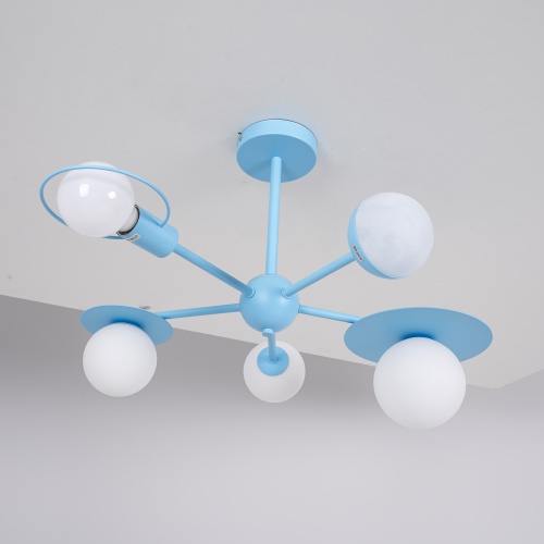 Люстра на штанге HENDY Blue 194955-23