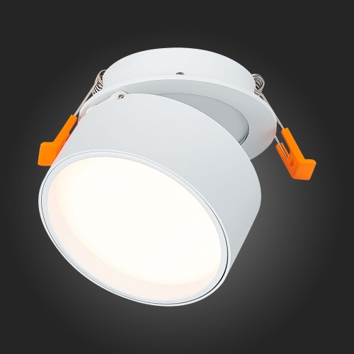 ST651.538.09 Встраиваемый поворотный светильник Белый LED 1*9W 3000K 720Lm Ra&gt;90 120° IP20 D85xH68 1 Встраиваемые светильники