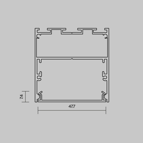 Комплектующие для профиля Led Strip 642048