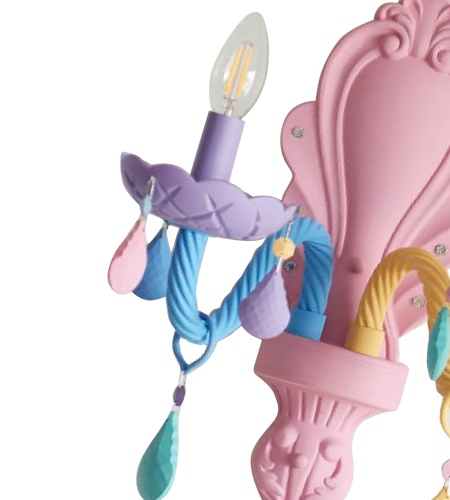 Бра Kink Light Астрид мультиколор 074175-2