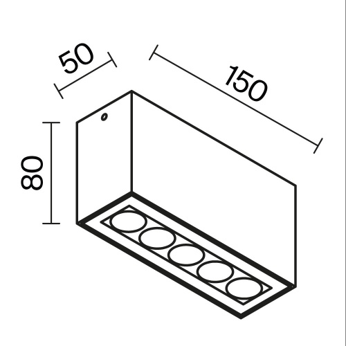 Уличный потолочный светильник Outdoor O309CL-L10GF3K