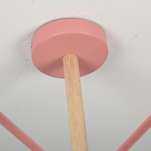Потолочная люстра LES COLOR D95 Pink 220513-23