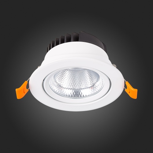ST211.548.10.36 Св-к встр. Белый LED 1*10W 4000K 750Lm Ra80 36° IP20 D109xH65 220-240V Встраиваемые светильники