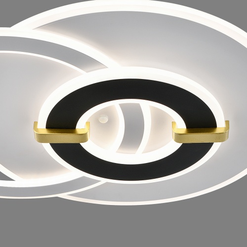 Потолочный светильник Escada 10269/3 LED*112W White/Black/Gold