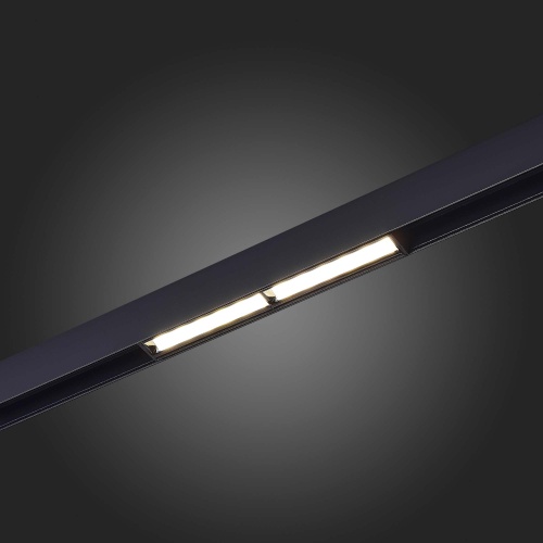 ST804.446.12 Магнитный трековый светильник Черный LED 1*12W 4000K 750Lm Ra&gt;90 120° IP20 L220xW22xH46 SKYLINE 48