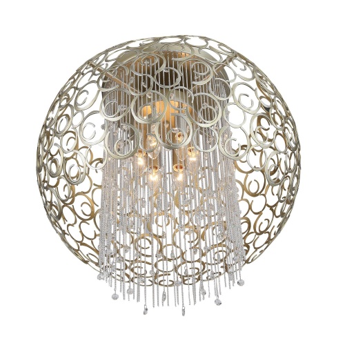 SL1101.202.06 Люстра потолочная ST-Luce Шампань/Шампань, Прозрачный E14 6*40W ДОЛЬЧИМА